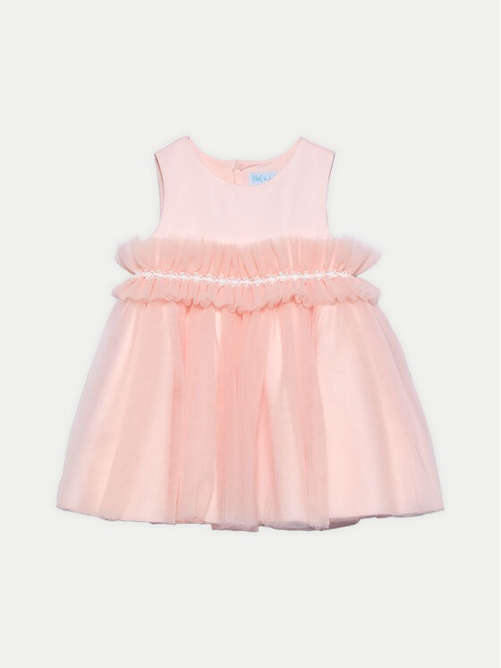 Abel & Lula Sukienka elegancka 5011 Różowy Regular Fit