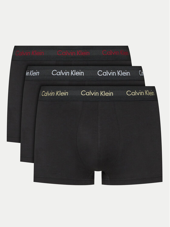 Calvin Klein Underwear Komplet 3 par bokserek 0000U2664G Czarny