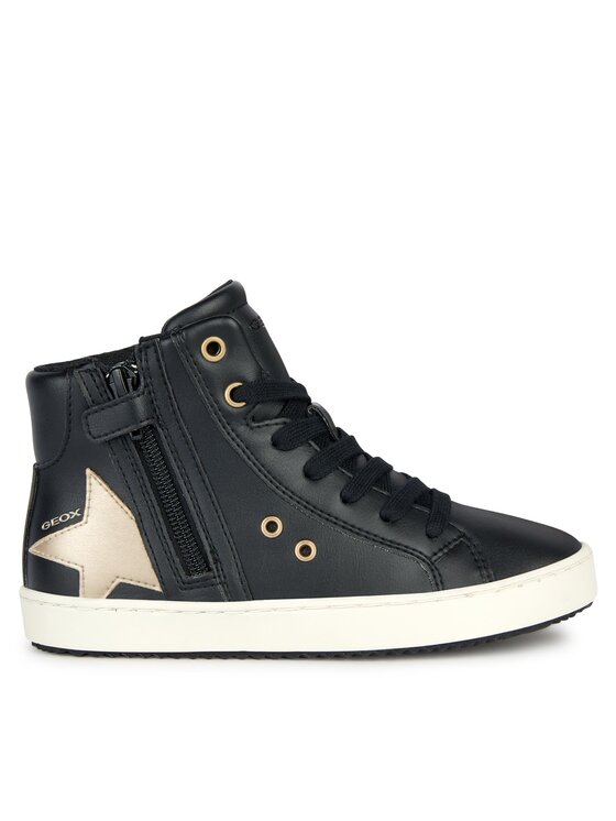 Geox Sneakersy J Kalispera Girl J044GA 000BC C0531 M Czarny