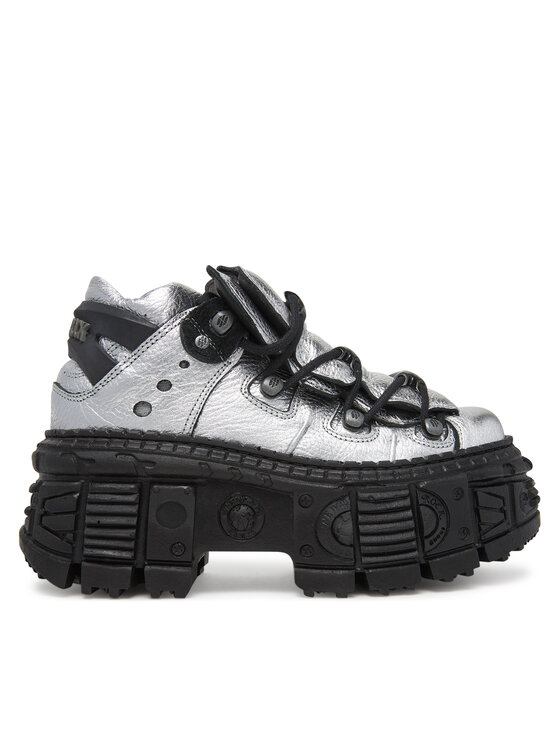 NEW ROCK Sneakersy M-106WALL-C16 Srebrny