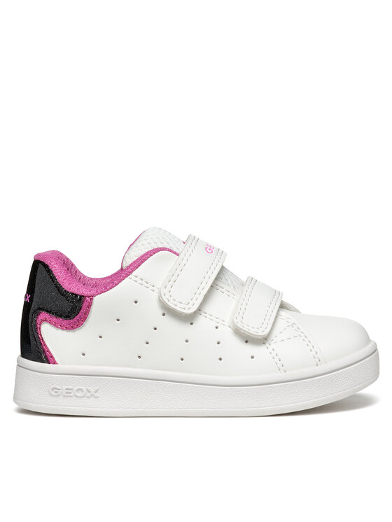 Geox Sneakersy B Eclyper Girl B365MA 0BCKC C0404 Biały