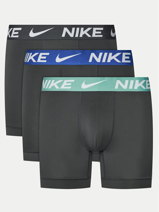 Nike Komplet 3 par bokserek Brief 0000KE1157 Szary