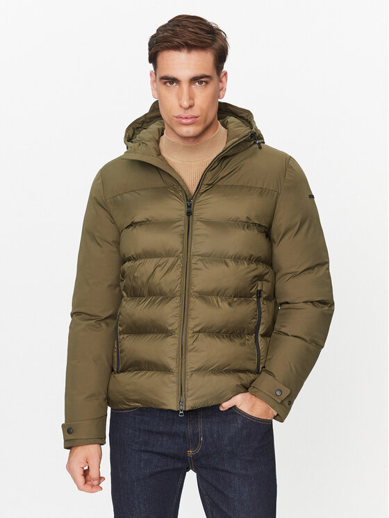 Geox Kurtka zimowa Sapienza M3628J TC175F 1736 Zielony Regular Fit