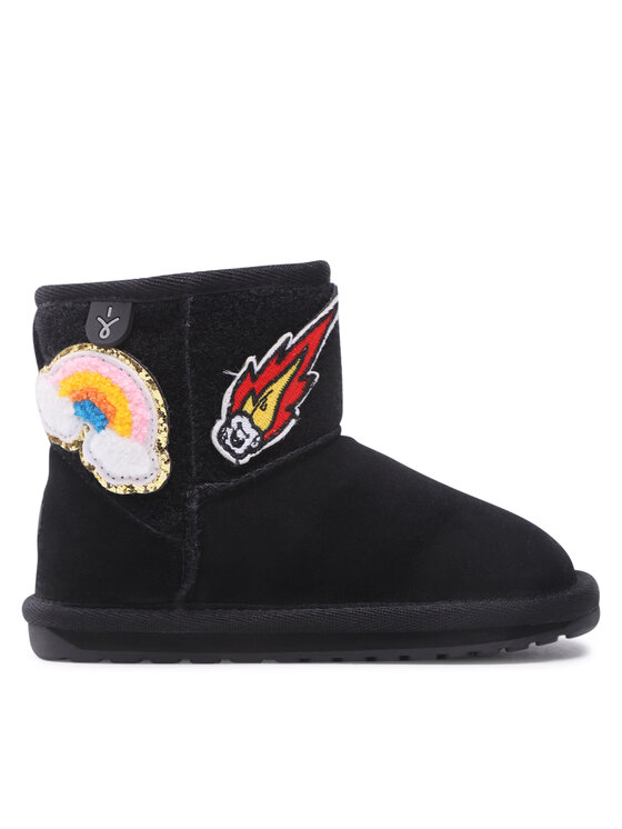 EMU Australia Śniegowce Wallaby Mini Play K12748 Czarny