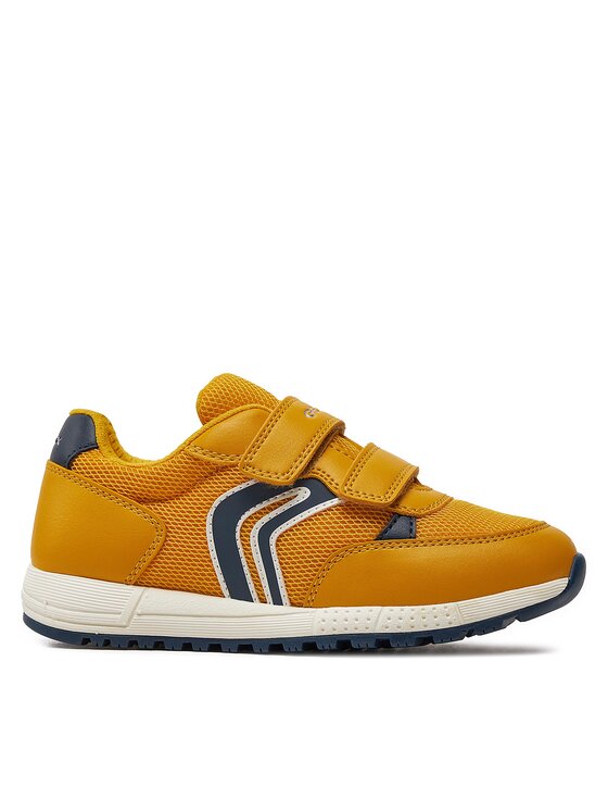 Geox Sneakersy J Alben Boy J459EC 01454 C2PF4 S Żółty
