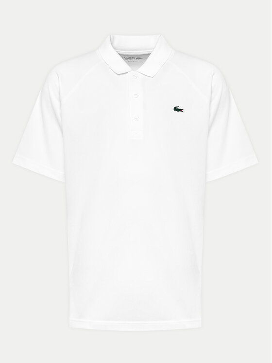 Lacoste Polo DH3201 Biały Regular Fit