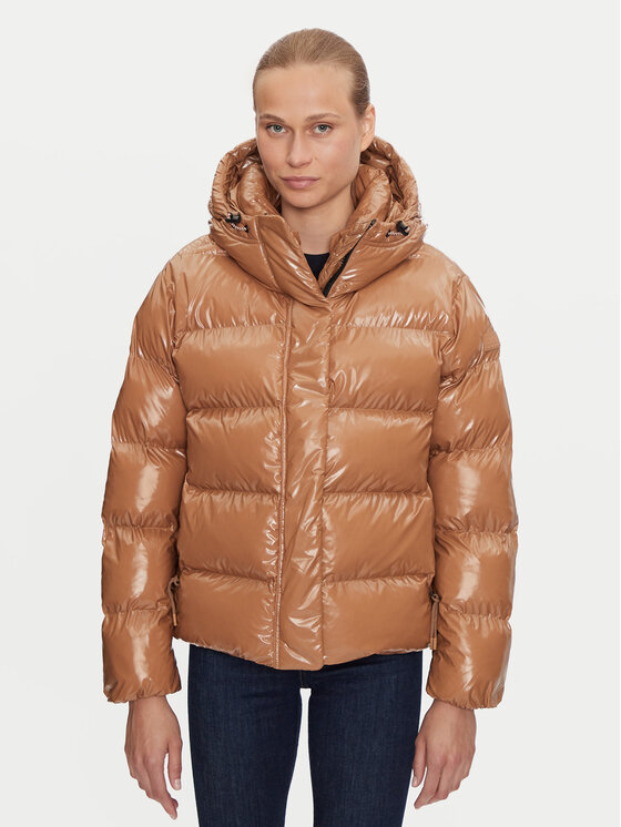 Napapijri Kurtka zimowa A-Glane W NP0A4HZ5W0B1 Brązowy Regular Fit