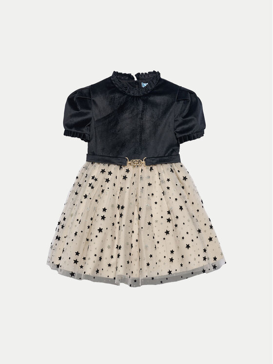 Abel & Lula Sukienka elegancka 5532 Czarny Regular Fit