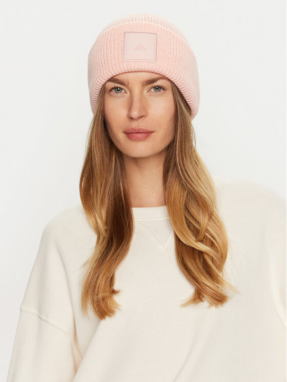 adidas Czapka Cuffed Beanie IY5254 Różowy