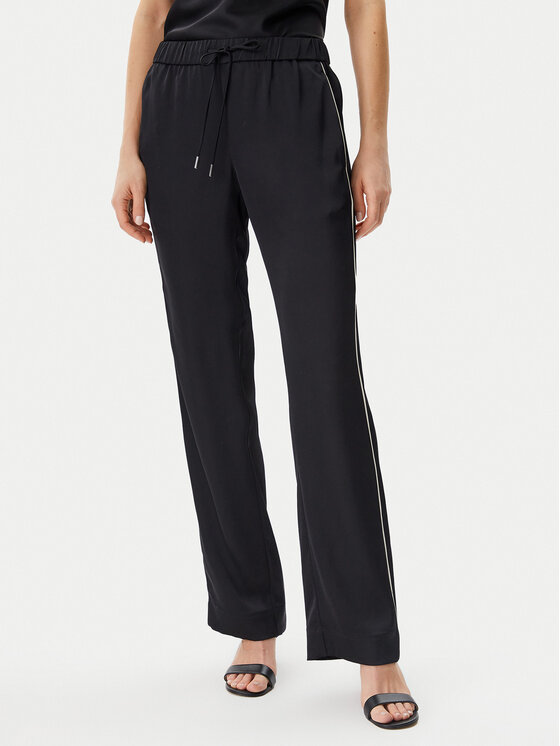 Calvin Klein Spodnie materiałowe K20K208365 Czarny Regular Fit