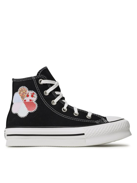 Converse Trampki Chuck Taylor All Star Eva Lift Hi A05166C Czarny