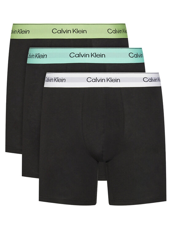 Calvin Klein Underwear Komplet 3 par bokserek LV00NB4394 Czarny