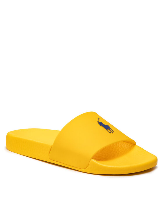 Polo Ralph Lauren Klapki Polo Silde 809860988002 Żółty
