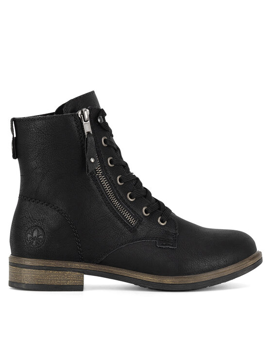 Rieker Botki 72221-00 Czarny