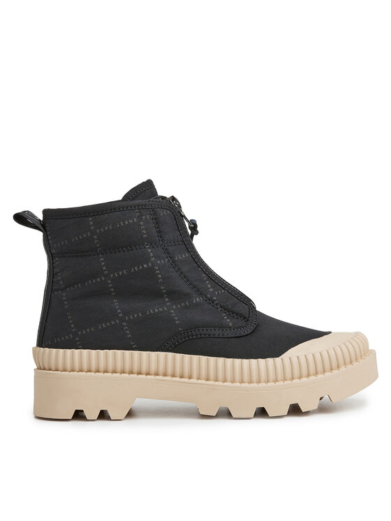 Pepe Jeans Botki PLS50506 Czarny