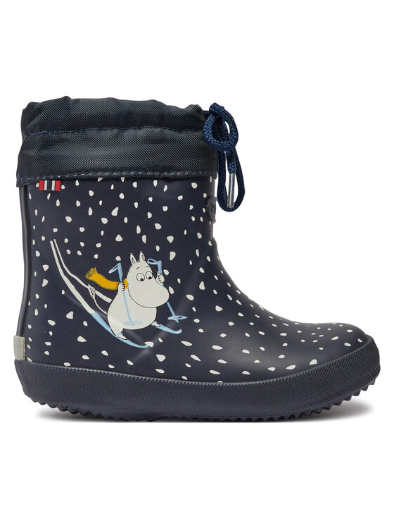 Viking Kalosze Alv Indie Warm Moomin 1-13520-5 Granatowy