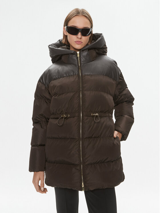 PINKO Kurtka zimowa Client 101604 A11P Brązowy Regular Fit