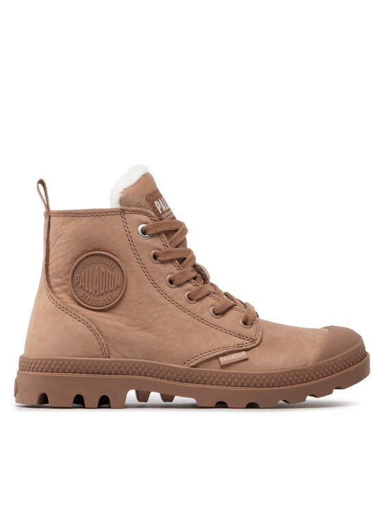 Palladium Trapery Pampa Hi Zip Wl 95982-254-M Brązowy
