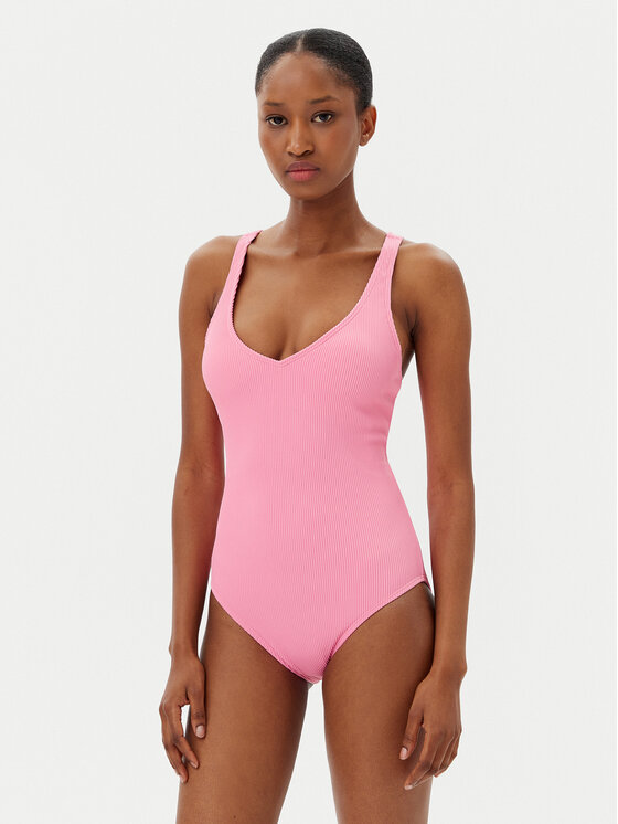 Roxy Strój kąpielowy Love New ERJX103493 Różowy