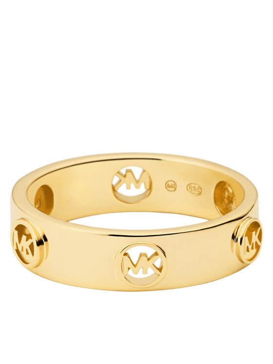 Michael Kors Pierścionek Fulton Ring MKC1550AA710 Żółte złocenie