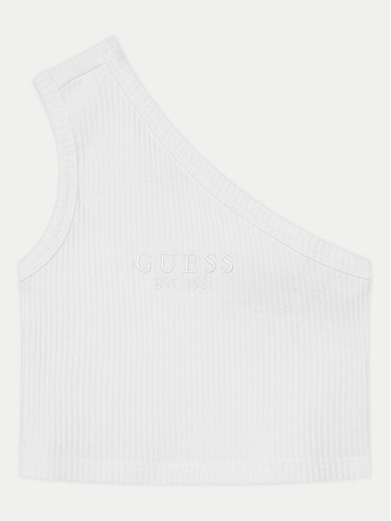 Guess Top J5GI27 KCSK4 Biały Slim Fit