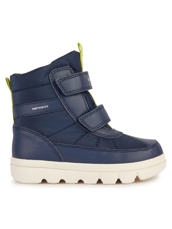 Geox Śniegowce J Willaboom Boy B Ab J36LFB 0FU54 C0749 D Granatowy