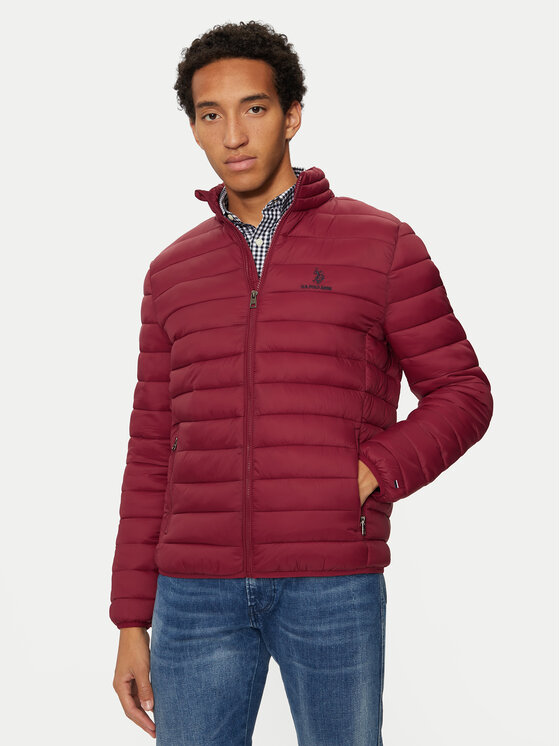 U.S. Polo Assn. Kurtka zimowa MUP3905 Czerwony Regular Fit
