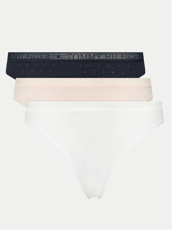 Tommy Hilfiger Komplet 3 par fig klasycznych UW0UW05284 Kolorowy