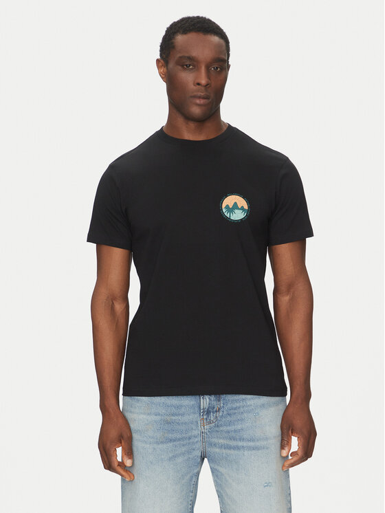 Billabong T-Shirt Brightness Ss EBYZT00306 Czarny Regular Fit