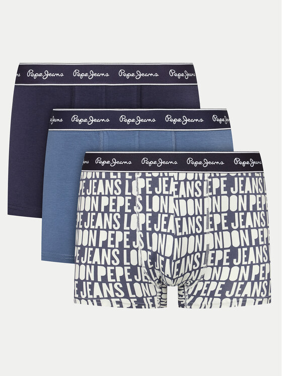 Pepe Jeans Komplet 3 par bokserek PMU11167 Kolorowy