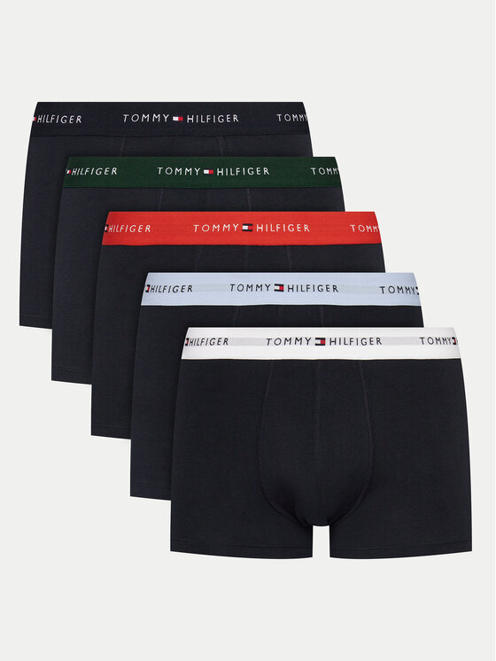 Tommy Hilfiger Komplet 5 par bokserek UM0UM03061 Czarny