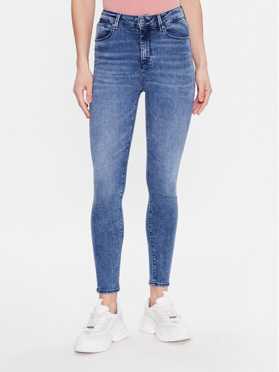 Mustang Jeansy Georgia 1013578 Niebieski Super Skinny Fit
