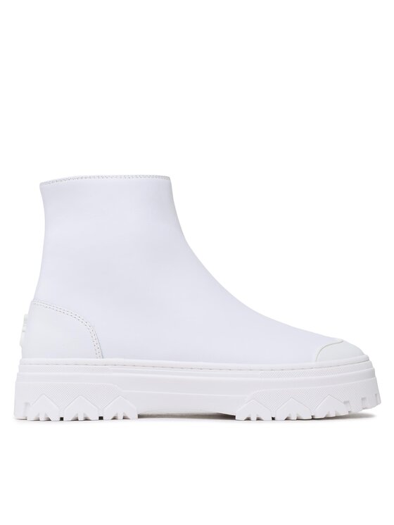 Patrizia Pepe Botki 8Y0016/L011-W338 Biały