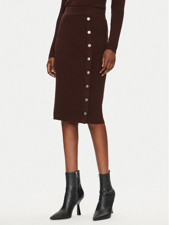 PINKO Spódnica ołówkowa Costina 104021 A15S Brązowy Regular Fit