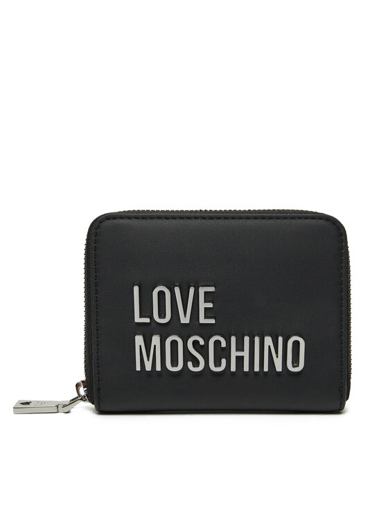 LOVE MOSCHINO Duży Portfel Damski JC5613PP1MKD000B Czarny