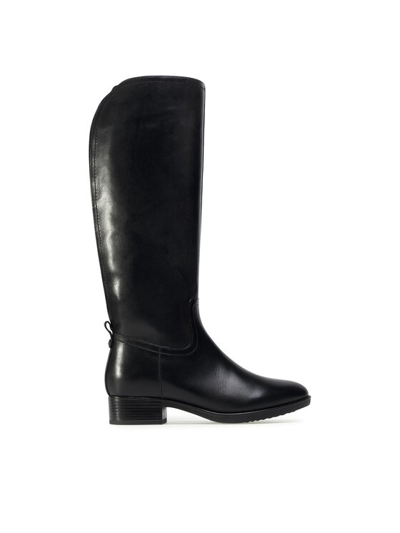 Geox Oficerki D Felicity A D04G1A 00043 C9999 Czarny