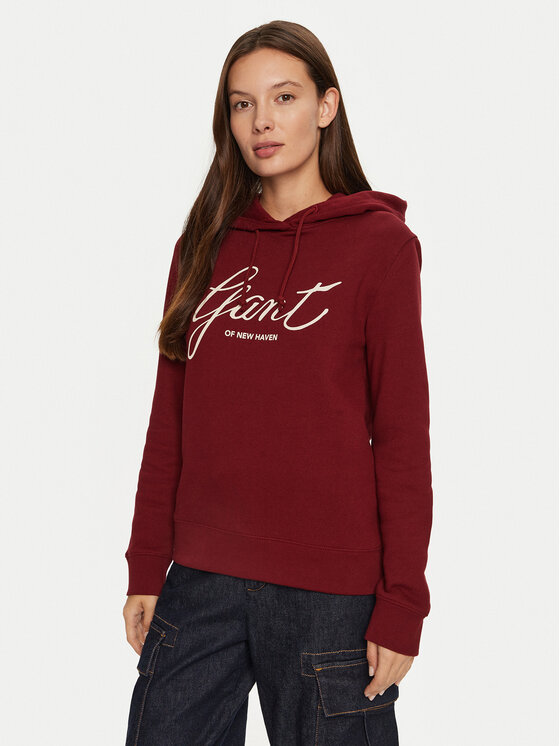 Gant Bluza 4201252 Czerwony Regular Fit