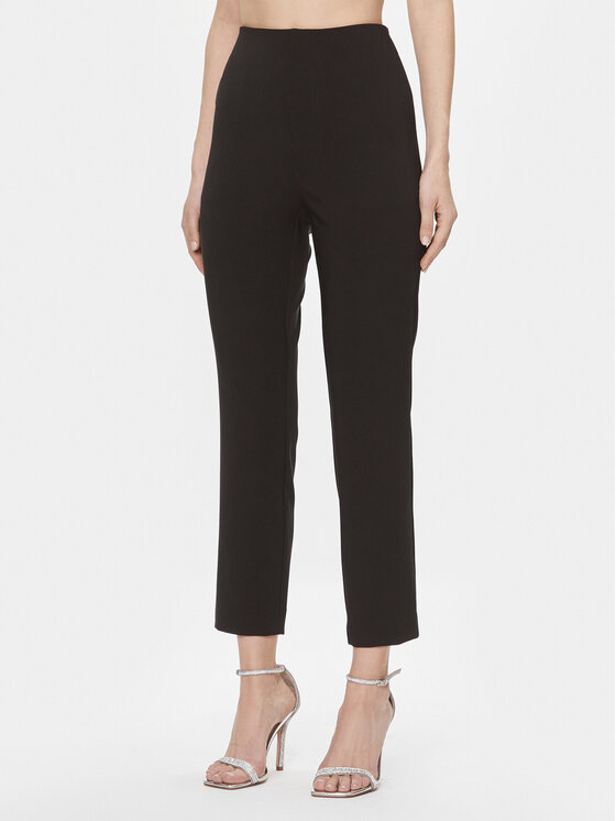 Custommade Spodnie materiałowe Pixie 999425549 Czarny Regular Fit