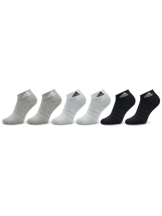 adidas Skarpety Niskie Unisex Thin and Light Sportswear Ankle Socks 6 Pairs IC1307 Szary