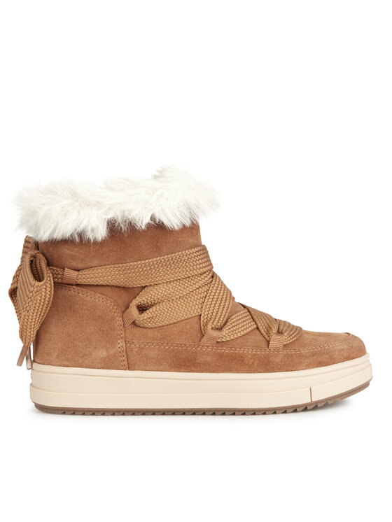 Geox Kozaki J Rebecca Girl Wpf J36CVA 00022 C6627 M Brązowy