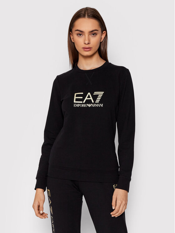 EA7 Emporio Armani Bluza 8NTM35 TJCQZ 0200 Czarny Regular Fit