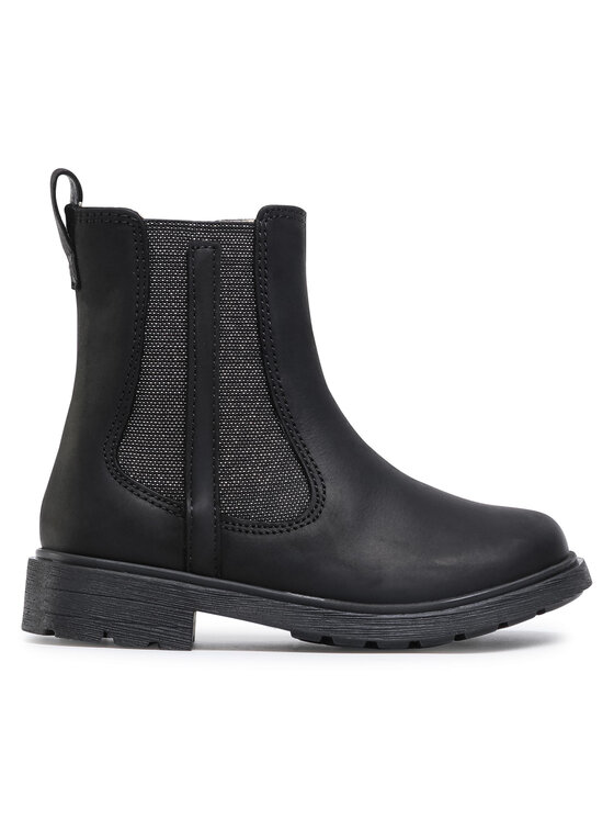 Clarks Botki Astrol Orin T 261541066 Czarny