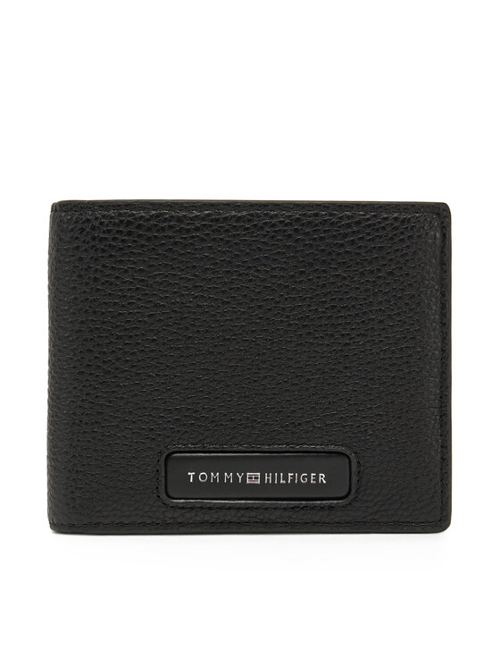 Tommy Hilfiger Duży Portfel Męski Th Monogram Cc And Coin AM0AM13252 Czarny