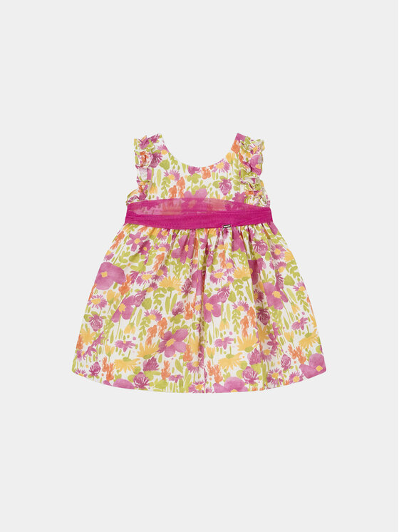 Mayoral Sukienka elegancka 1902 Kolorowy Regular Fit