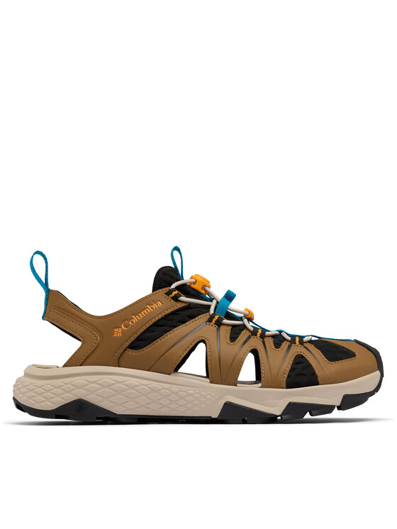 Columbia Sandały Peakfreak Rush™ Leather Sandal 2109471 Brązowy