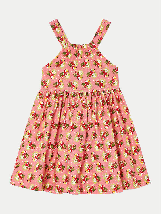 Mayoral Sukienka letnia 3945 Różowy Regular Fit