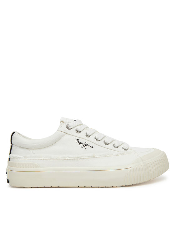 Pepe Jeans Tenisówki Ben Fresh W PLS31589 Biały