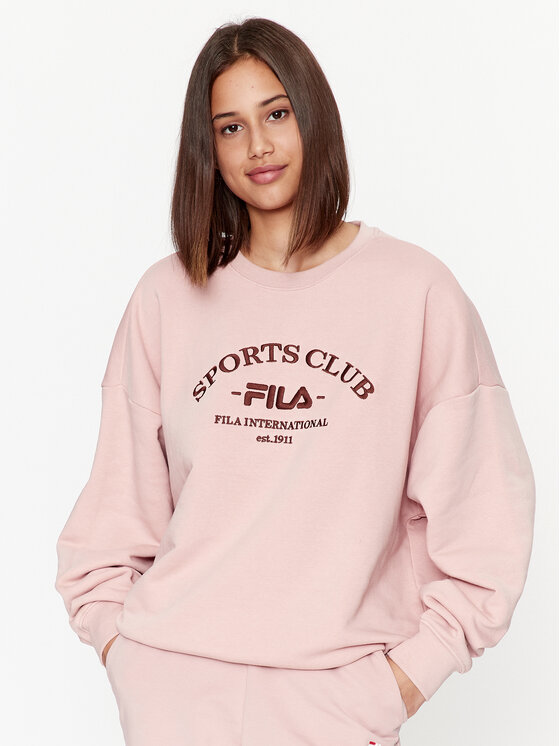 Fila Bluza FAW0593 Różowy Regular Fit