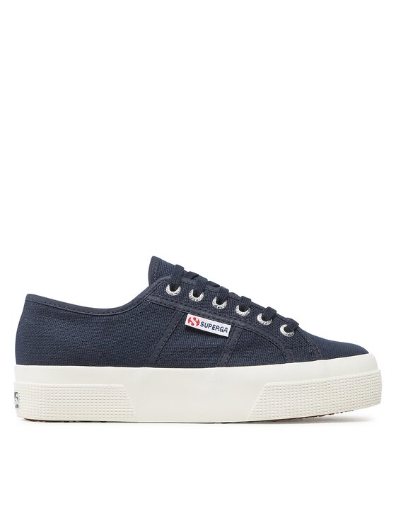 Superga Tenisówki 2740 Platform S21384W Granatowy