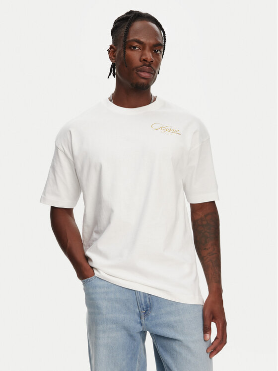 Kappa T-Shirt Nora 361Q6XW Biały Regular Fit